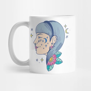 Piercing girl Mug